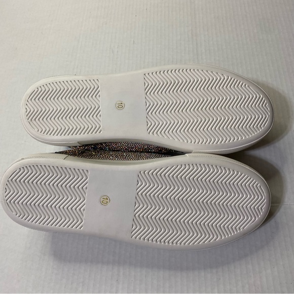 NEW Matisse Julia Clear Rhinestone Sneaker Size 10 - Picture 7 of 10
